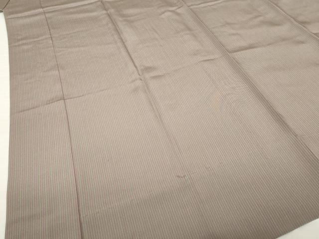 平和屋着物●長襦袢　無双仕立て　縞　正絹　逸品　未使用　AABH2639ck