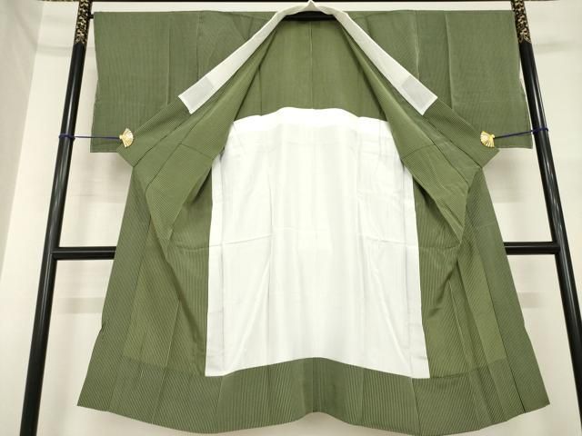 平和屋着物●長襦袢 無双仕立て 縞 正絹 逸品 未使用 AABH3281ck 平和屋着物●長襦袢 無双仕立て 縞 正絹 逸品 未使用 AABH3281ck