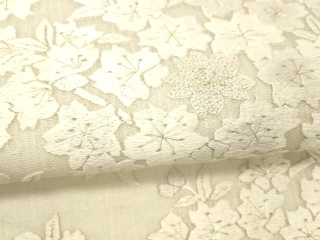 平和屋着物*夏物 中国三大刺繍 相良刺繍 総刺繍 袋帯 枝桜 金糸 正絹 逸品 DABC8999cm 平和屋着物*夏物 中国三大刺繍 相良刺繍 総刺繍 袋帯 枝桜 金糸 正絹 逸品 DABC8999cm