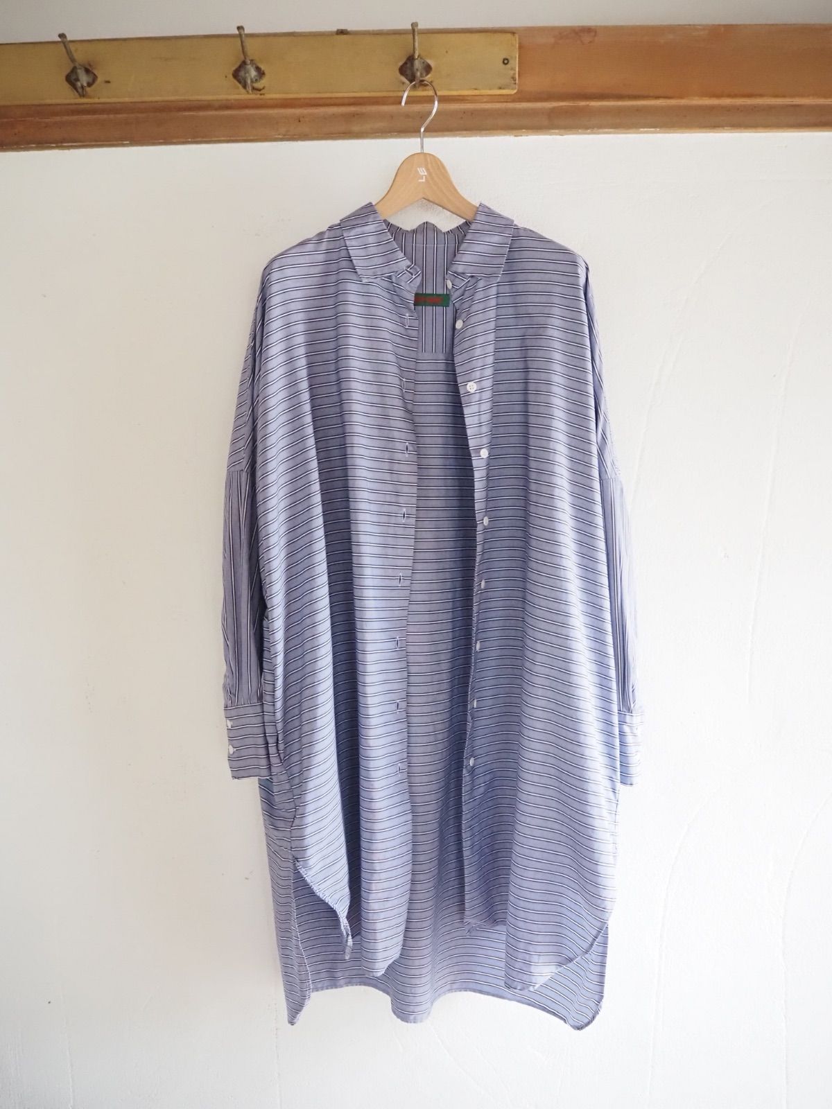 CASEY CASEY ストライプロングシャツ サイズM ＊メルカリのみの出品