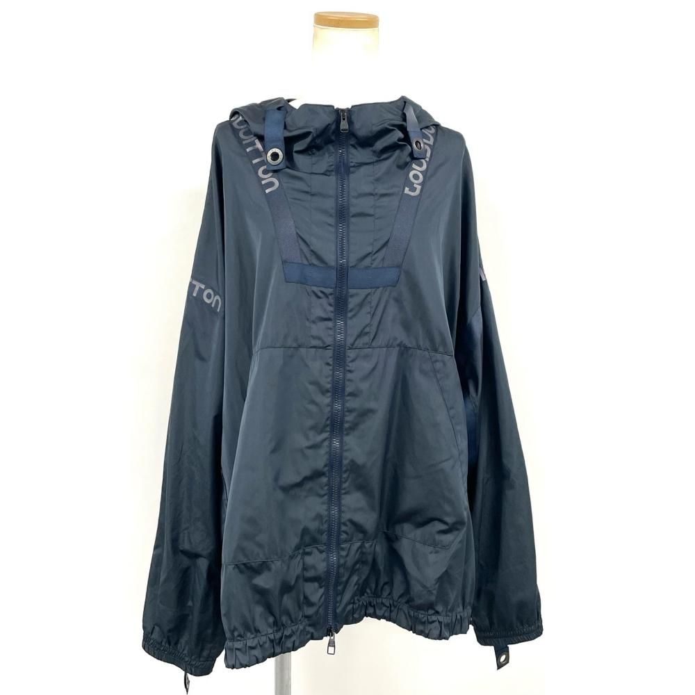 ルイヴィトン LOUIS VUITTON テープロゴ ナイロンジャケット RM181 FAM