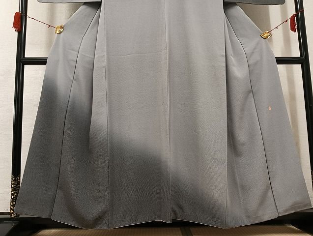 平和屋着物●染師：雅旺　訪問着　江戸小紋　角通し　正絹　逸品　AABH3843ph