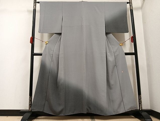 平和屋着物●染師：雅旺　訪問着　江戸小紋　角通し　正絹　逸品　AABH3843ph