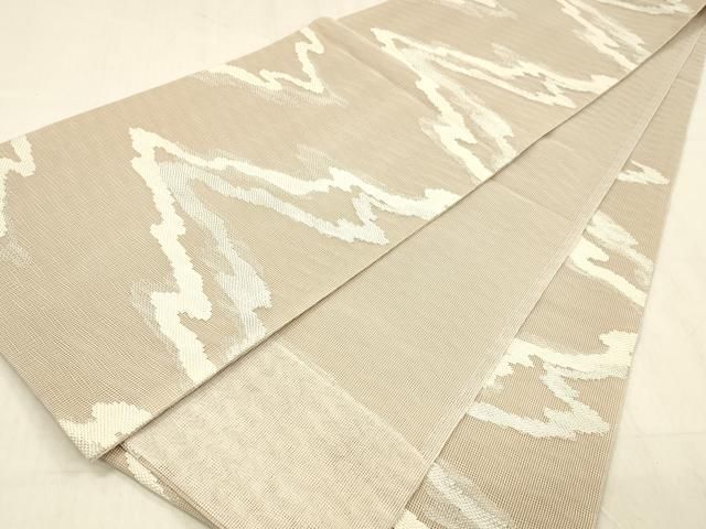 平和屋着物*夏物 六移柄袋帯 流水文 三越扱い 正絹 逸品 DABD6526cm 平和屋着物*夏物 六移柄袋帯 流水文 三越扱い 正絹 逸品 DABD6526cm