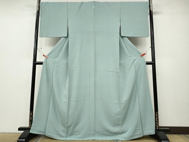 平和屋着物●上質な色無地 秘色色 正絹 逸品 CABE6929ut 平和屋着物●上質な色無地 秘色色 正絹 逸品 CABE6929ut