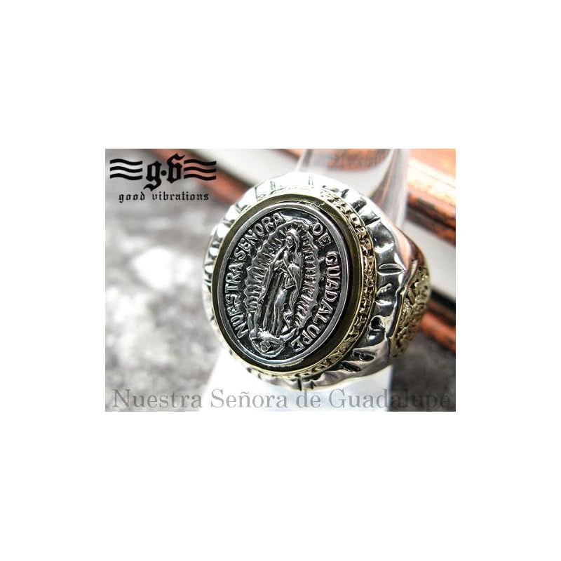 [シルバーワン] ma メキシコの伝説 グアダルーペの聖母マリア メキシカンシルバーリング 23号 Style メンズ 指輪 シルバー925