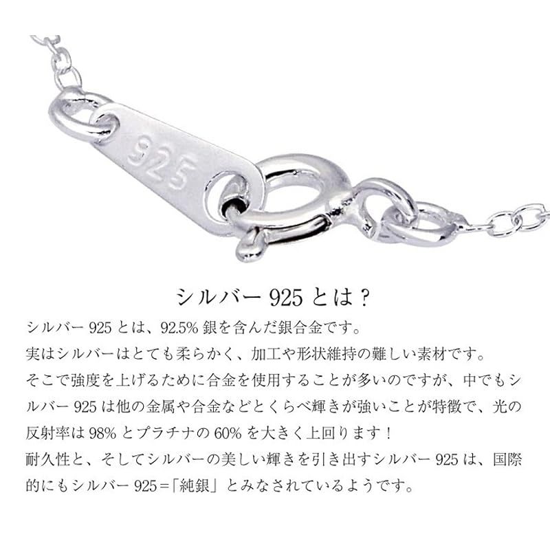 [シアーズ] 角甲丸 チェーン ネックレス シルバー sv 925 幅 2.0mm 45cm
