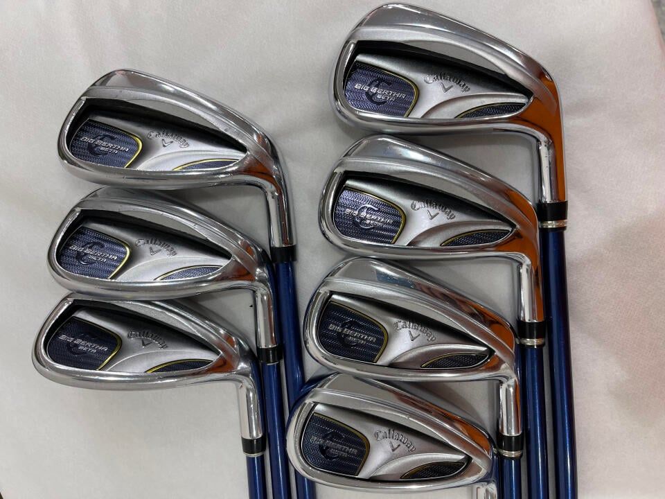 キャロウェイ　BIG BERTHA BETA 2016　GP for BIG BERTHA　SRフレックス　アイアンセット　中古　ゴルフドゥ！倉敷笹沖店【最短即日発送】