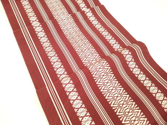 平和屋着物*夏物 本場筑前博多織 八寸名古屋帯 紗献上 正絹 逸品 DABD6534cm 平和屋着物*夏物 本場筑前博多織 八寸名古屋帯 紗献上 正絹 逸品 DABD6534cm