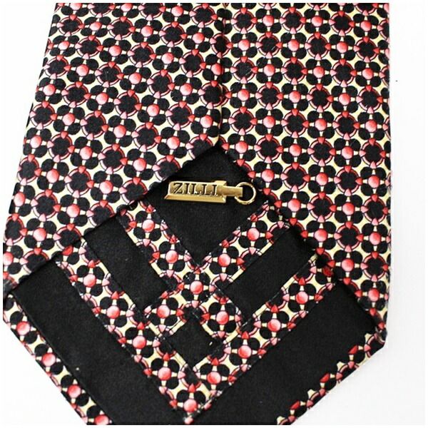 ジリー シルク ネクタイ 中古 Aランク ZiLLi メンズ ビジネス