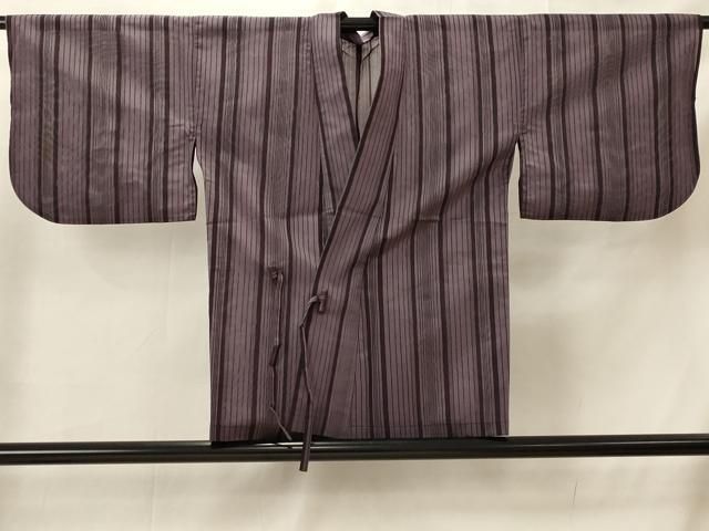 平和屋着物▽道中着　スリーシーズン　春夏秋　塵除け　間道　洗える着物　AABI0185st