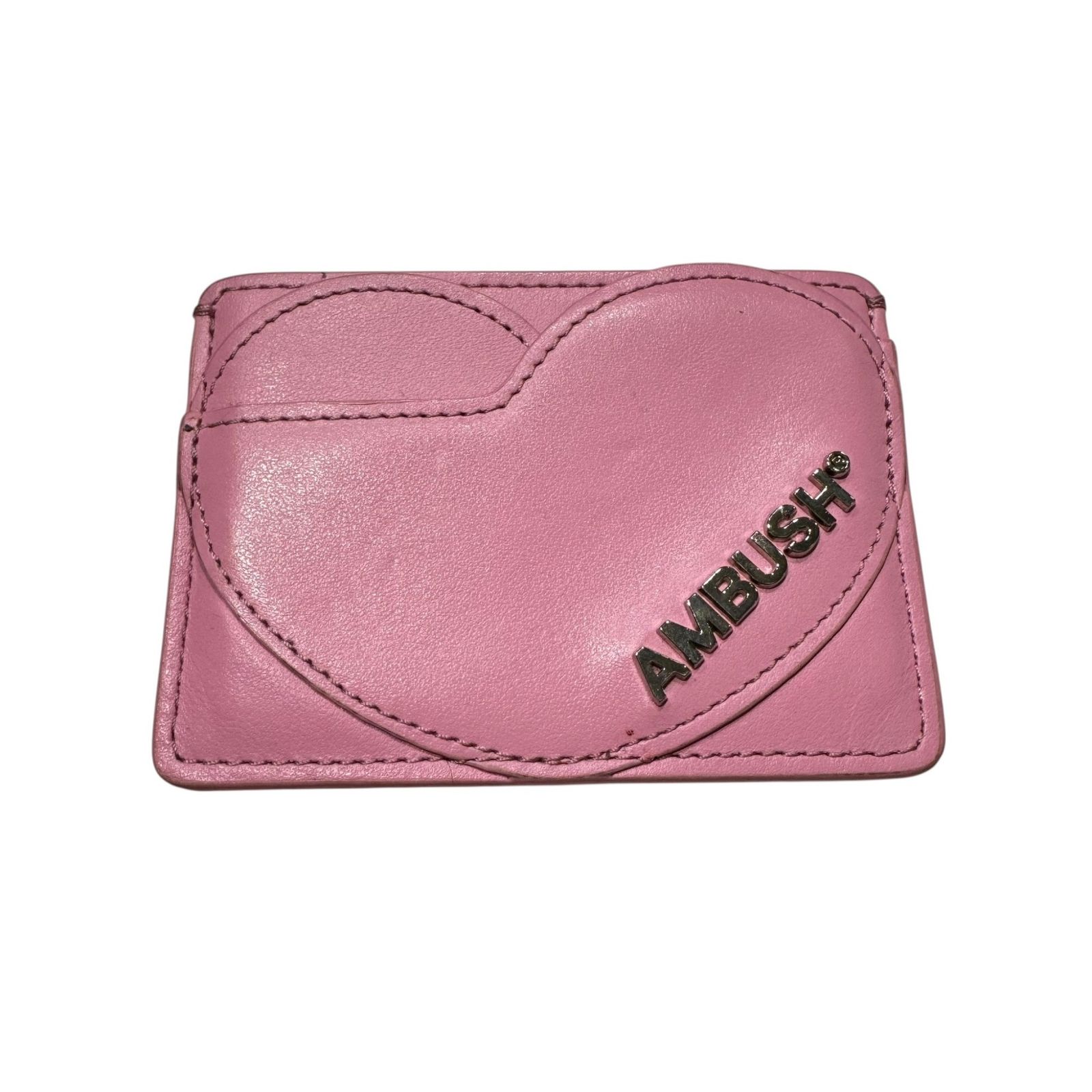 AMBUSH (アンブッシュ) ハートカードケース ピンク ONE SIZE