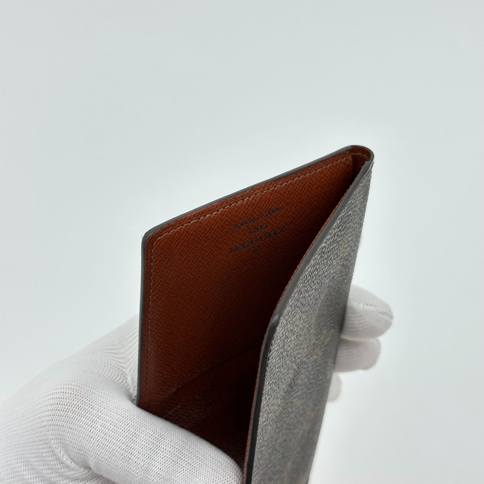 新古品② Louis Vuitton モノグラム 長財布 ヴィンテージ LOUIS VUITTON ルイ・ヴィトン 長財布 ヴィンテージ 二つ折り ブラウン