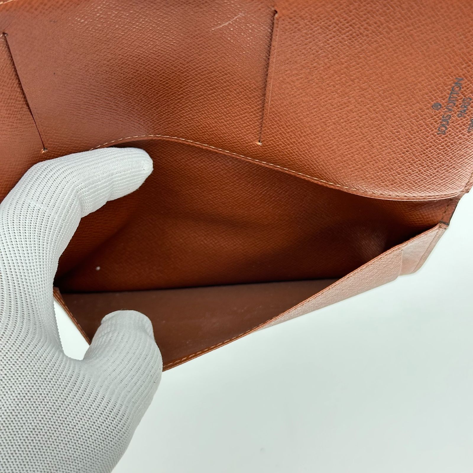 LOUIS VUITTON ルイ・ヴィトン 長財布 ヴィンテージ 二つ折り ブラウン