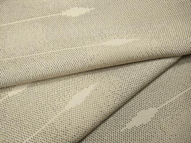 平和屋着物●本塩沢 吉祥文 伊勢丹扱い 正絹 逸品 CABG5253ut