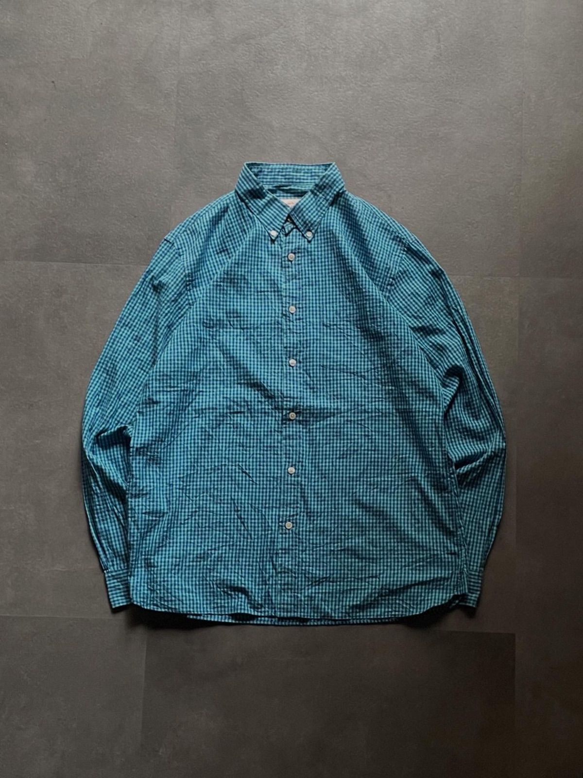 Brooks Brothers Red Fleece チェックシャツ XL ブルー