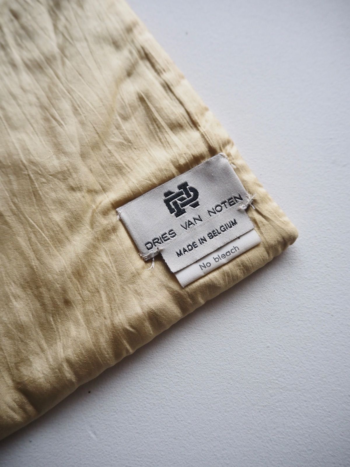 90年代前半 旧タグ DRIES VAN NOTEN ドリスヴァンノッテン シルク