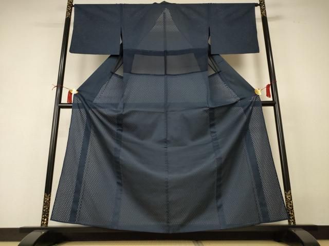 平和屋着物*夏物 色無地 紗 褐返色 正絹 逸品 AABI4739jd