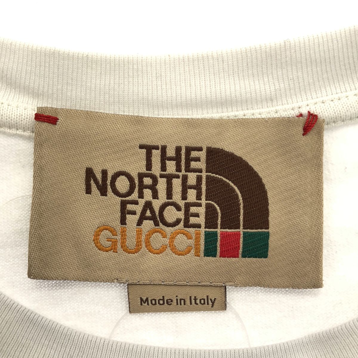 GUCCI×THE NORTH FACE グッチ ノースフェイス ロゴプリントTシャツ