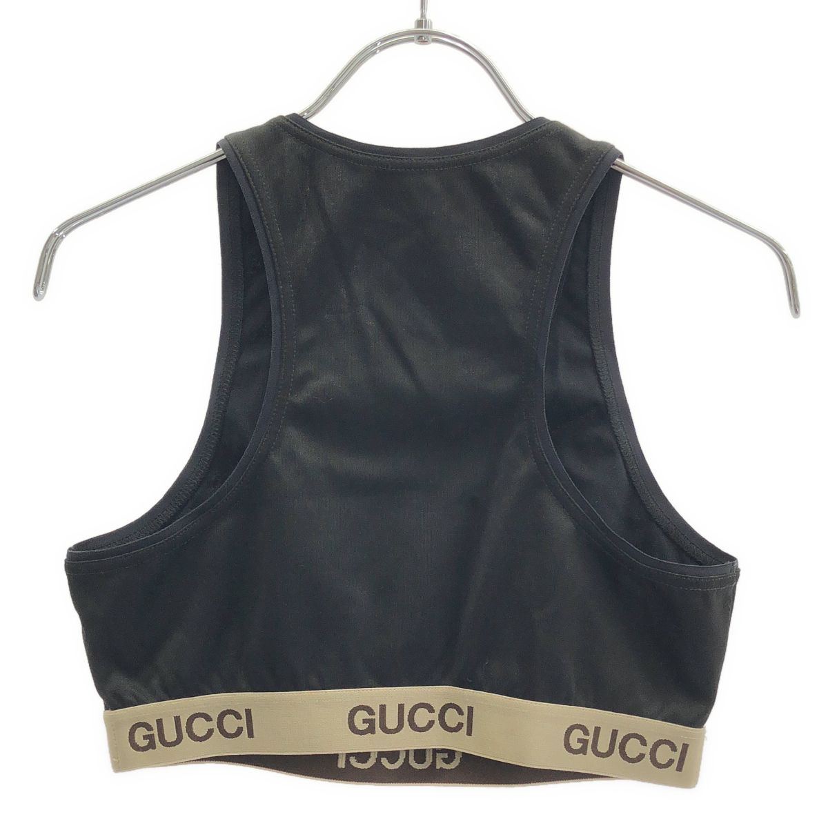 GUCCI グッチ タンクトップ フィットネスウェア 672401 XJDS6 ブラック 
