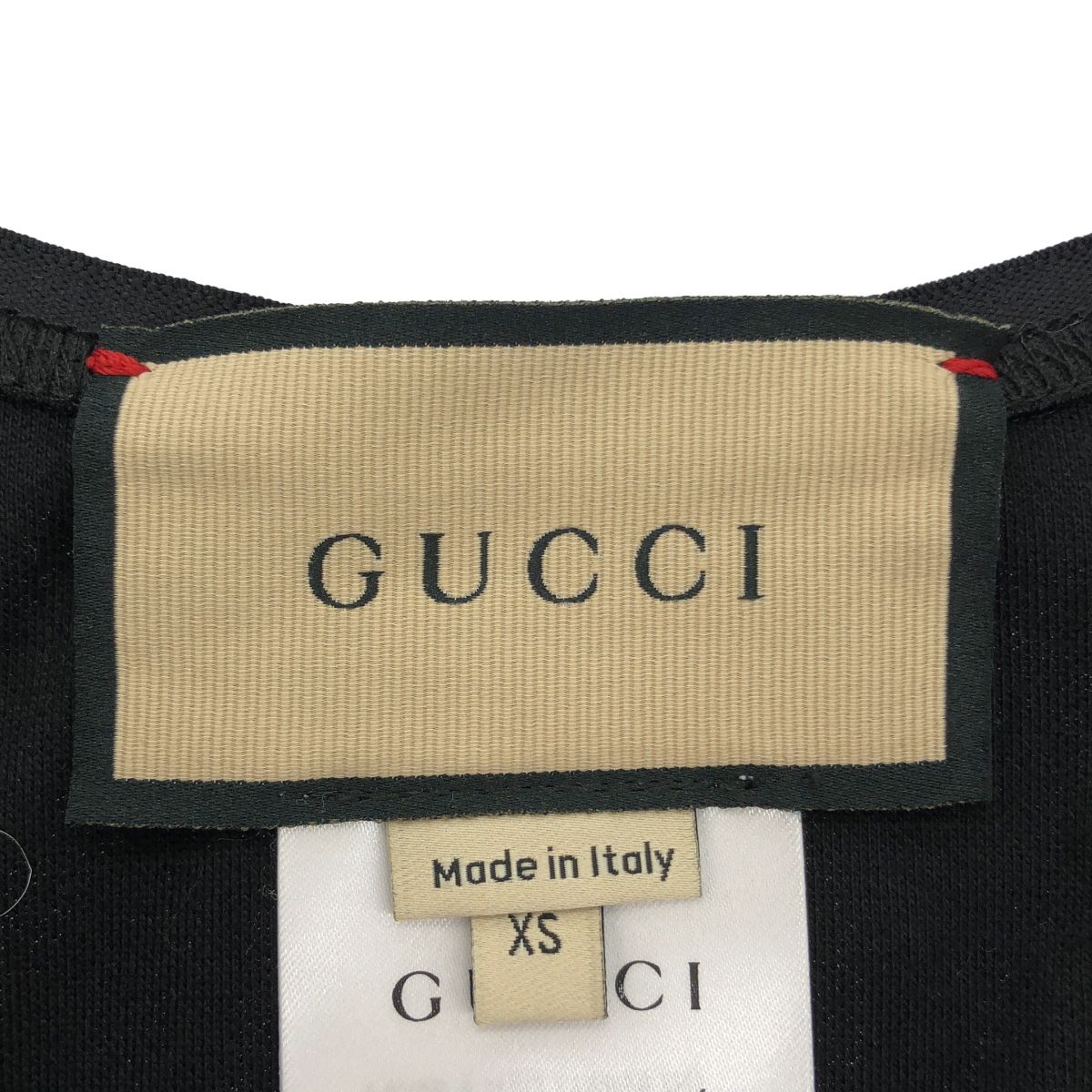 GUCCI グッチ タンクトップ フィットネスウェア 672401 XJDS6 ブラック 