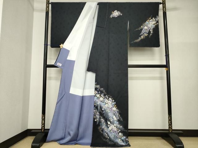 平和屋着物○越後十日町の一流染匠 桐屋・翠山工房 訪問着 辻が花 絞り