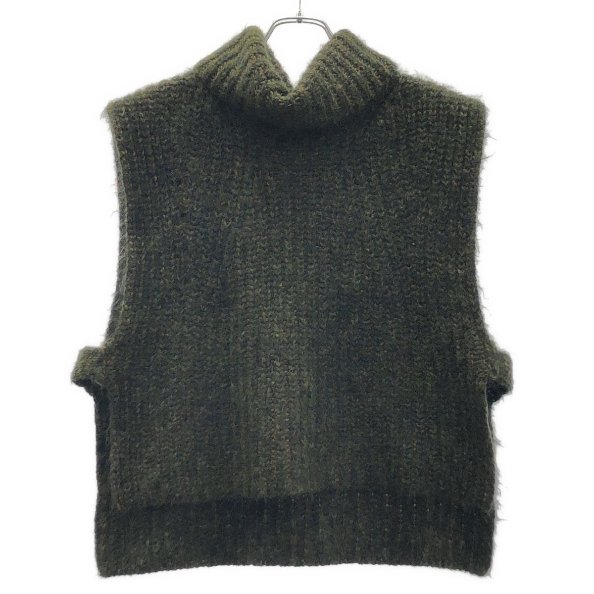 ISABEL MARANT ETOILE イザベルマラン エトワール 19AW ハイネックニットベスト 19-080-410-0110 カーキ 38