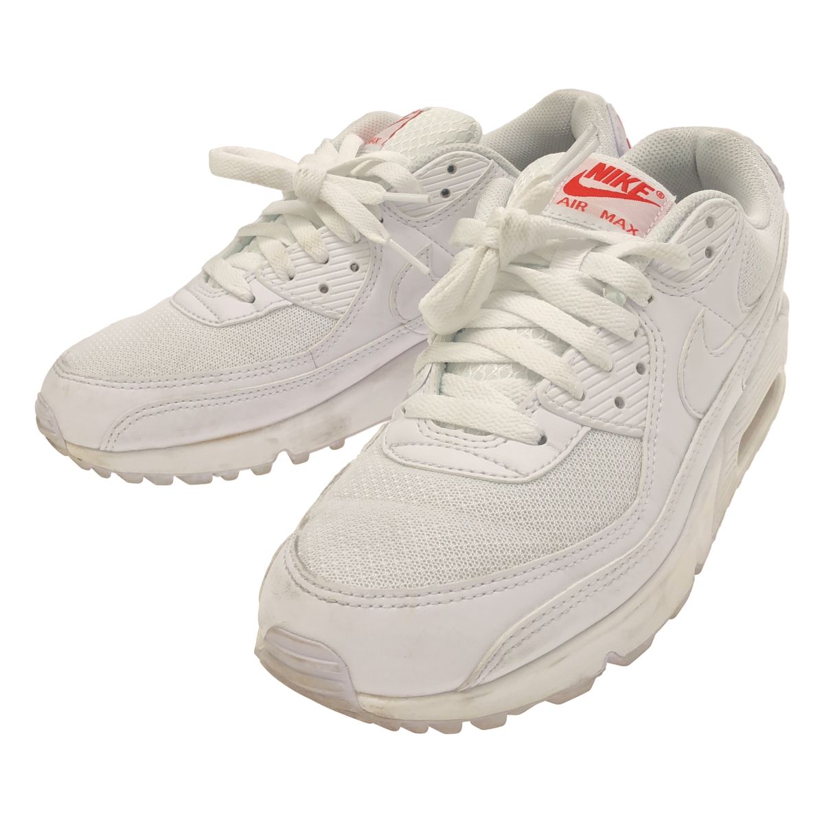 NIKE ナイキ AIR MAX 90 WHITE LIGHT CRIMSON スニーカー DM0029-118 ホワイト 27cm 9,855円