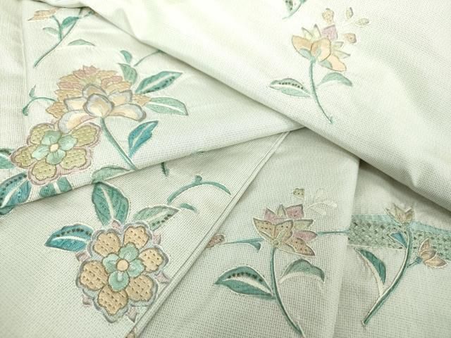 平和屋着物○中国三大刺繍 スワトウ相良刺繍 汕頭相良刺繍 総刺繍 訪問