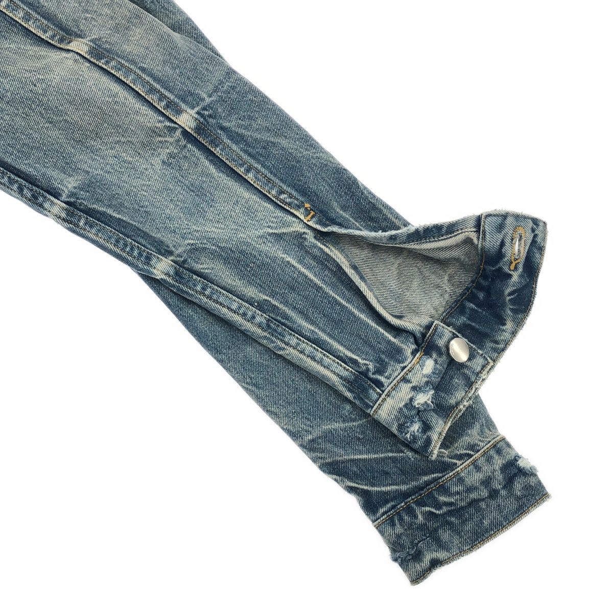 AMIRI アミリ MA Denim Jacket ダメージデニムジャケット インディゴ S
