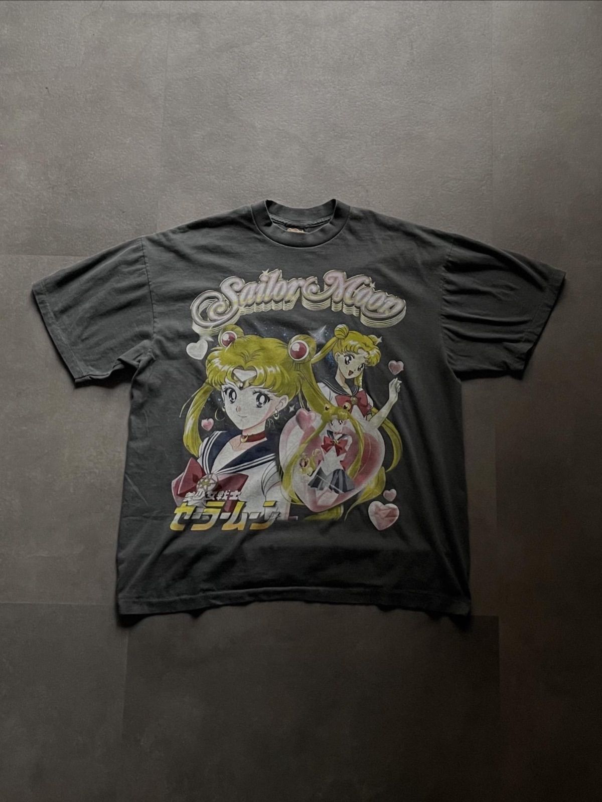 セーラームーン Tシャツ XL ブラック 両面プリント Changes
