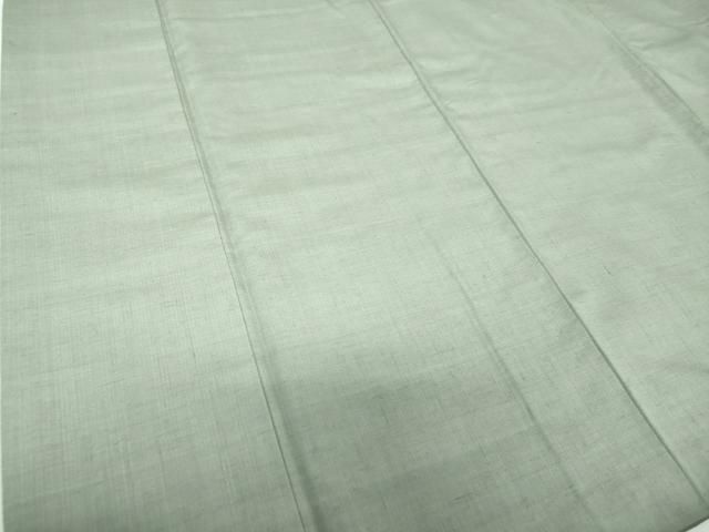 平和屋着物○結城紬 色無地 豆がら茶色 証紙付き 正絹 逸品 DABE5826ps