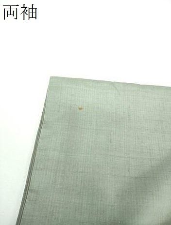 平和屋着物○結城紬 色無地 豆がら茶色 証紙付き 正絹 逸品 DABE5826ps