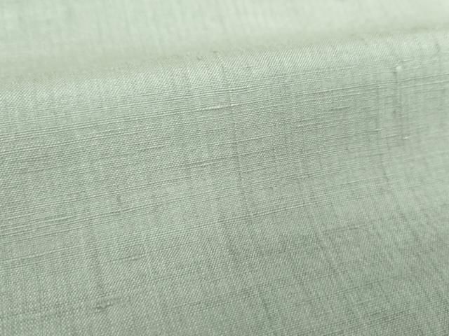 平和屋着物○結城紬 色無地 豆がら茶色 証紙付き 正絹 逸品 DABE5826ps