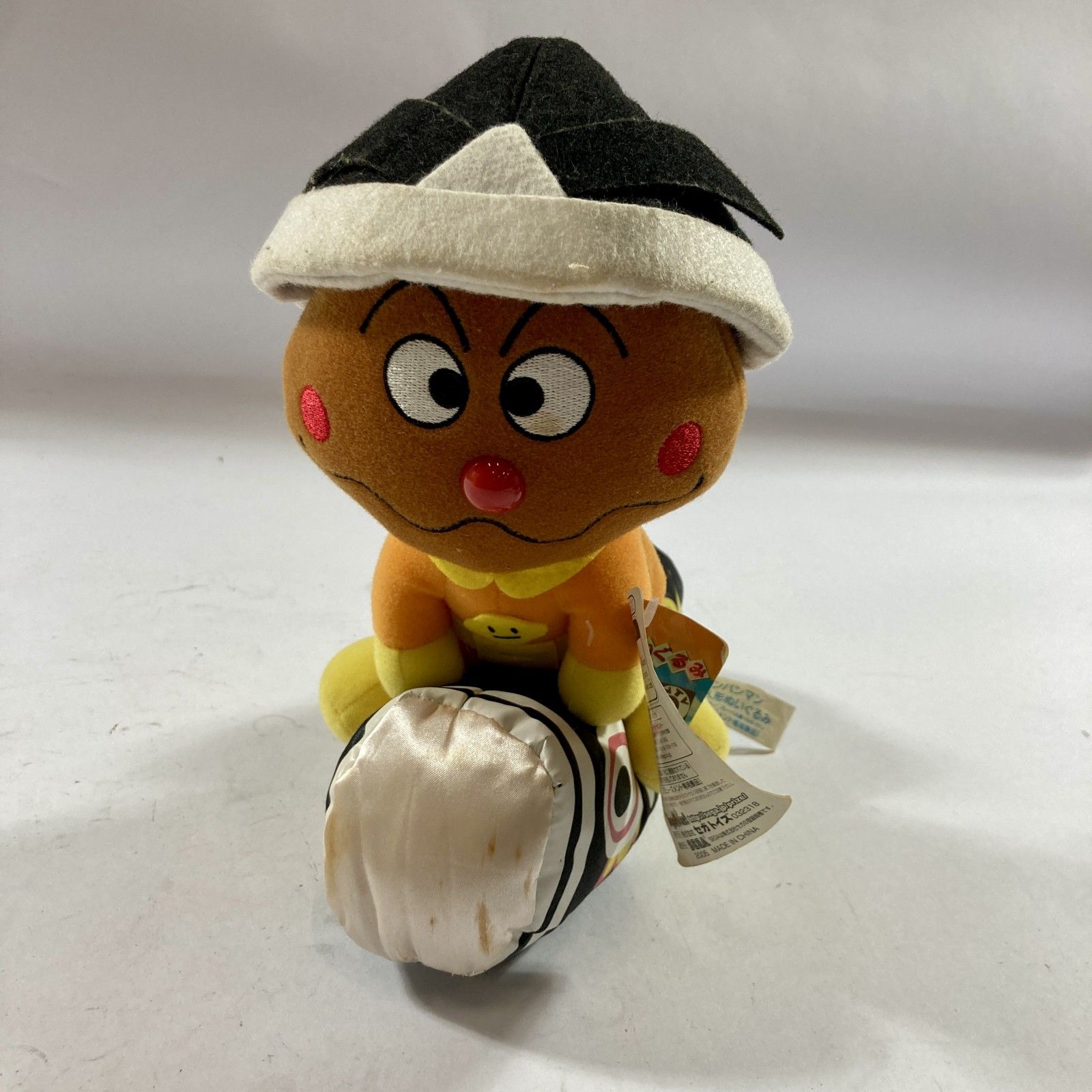 ★ 希少 カレーパンマン 五月人形ぬいぐるみ 鯉のぼり 2005年 アンパンマン 約23cm 現状品
