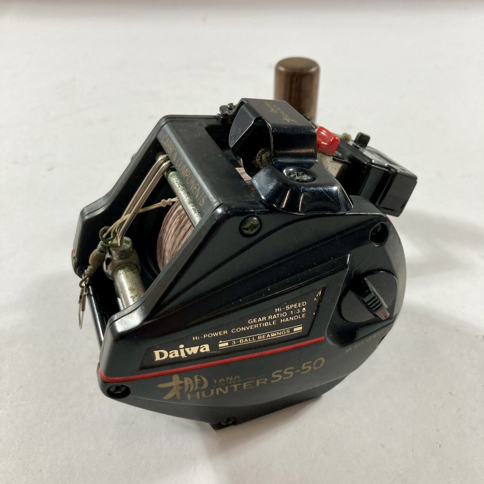 Daiwa Hunter G5-50 深度カウンター付きリール　【ジャンク品】 ☆ DAIWA ダイワ 棚ハンター SS-50 両軸リール ベイトリール 船釣り 中