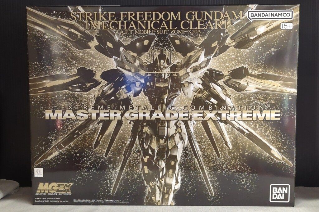 BANDAI SPIRITS MGEX 1/100 機動戦士ガンダムSEED DESTINY ストライクフリーダムガンダム [メカニカルクリア]