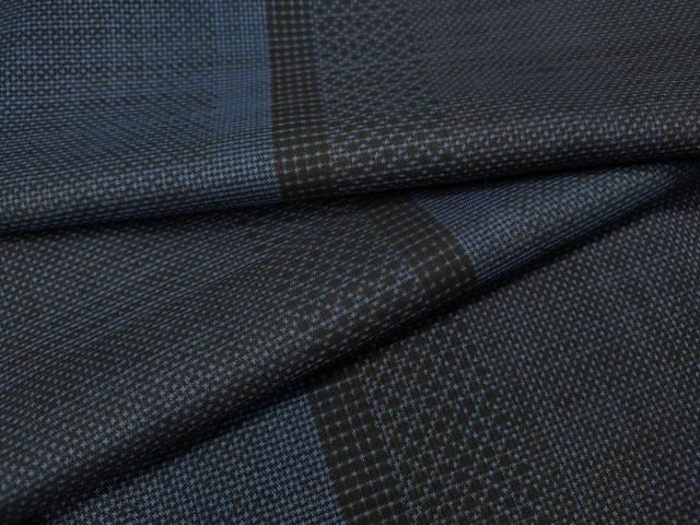 平和屋着物●本場大島紬　7マルキ　縞　正絹　逸品　CABG5284ut