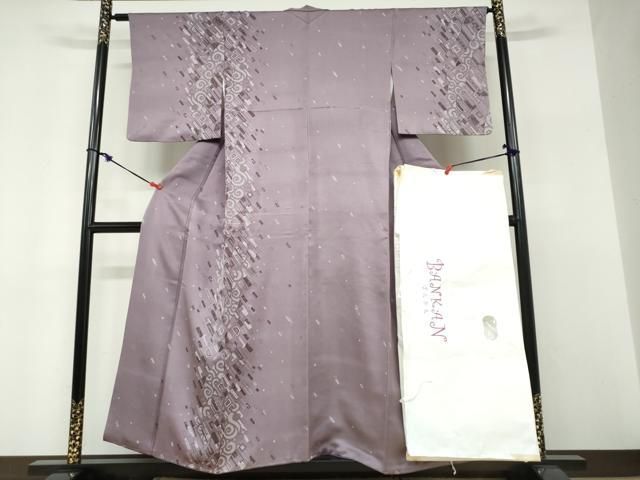 平和屋着物●BANKANわものや 訪問着 幾何学文様 たとう紙付き 正絹 逸品 DABF1406ud