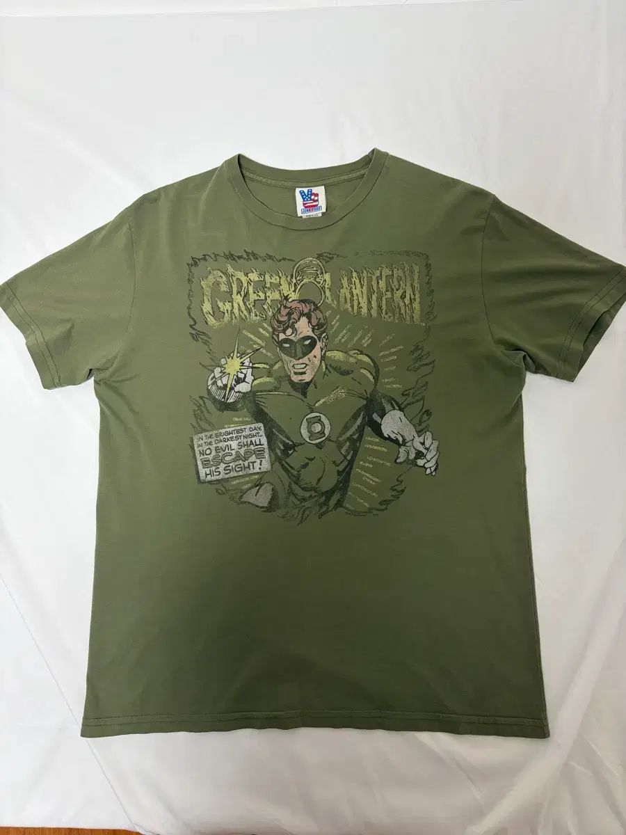 ジャンクプーさん グリーンランタン 半袖 Tシャツ カーキ