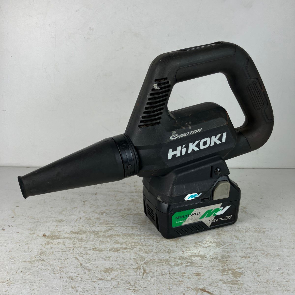 HiKOKI ハイコーキ 36v コードレスブロワ バッテリーx1付 ※充電器無し RB36DB ブラック