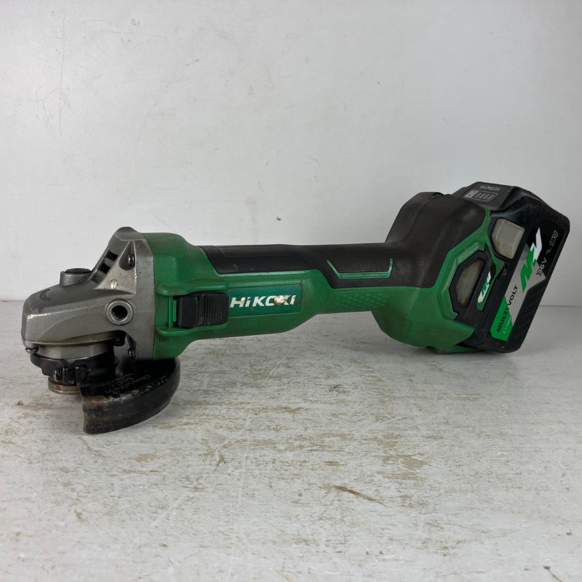 HiKOKI ハイコーキ 36v 100mm ディスクグラインダ バッテリーx1付 ※充電器無し G3610DA グリーン