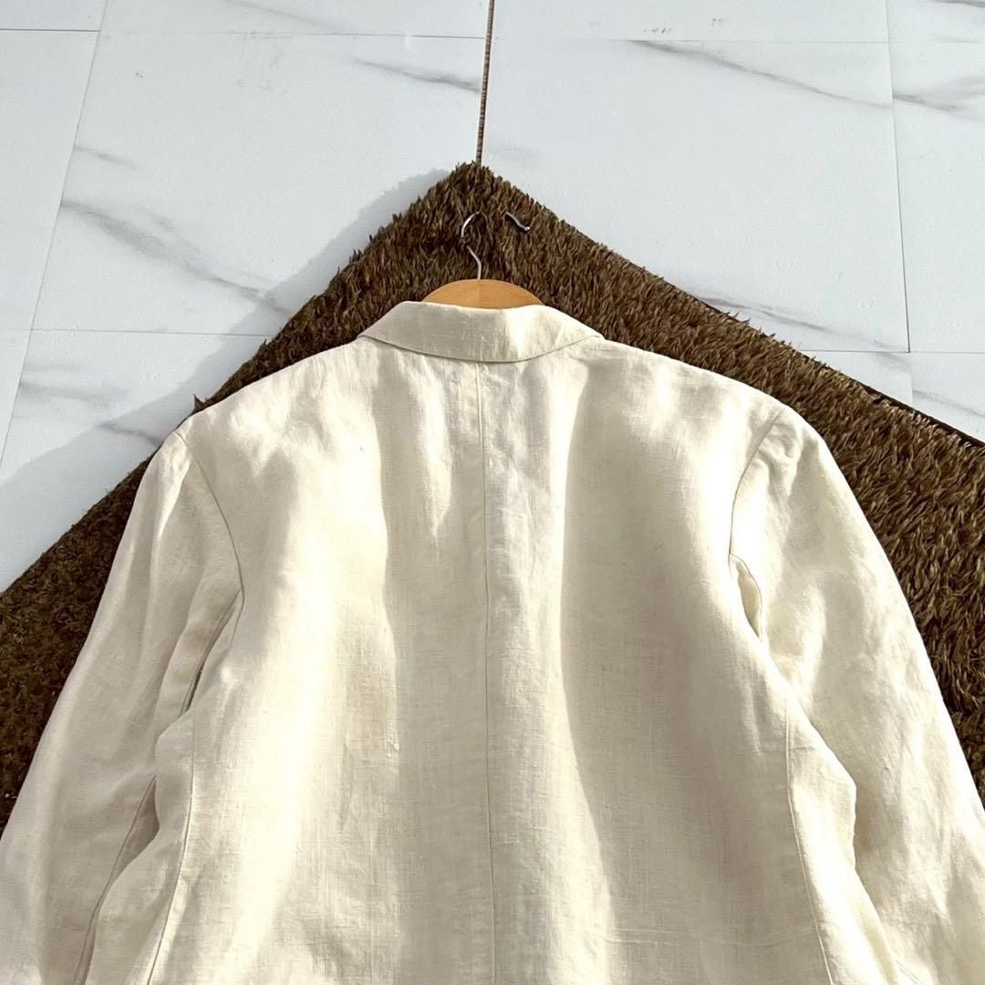 80's ISSEY MIYAKE long jacket Hemp 9 - メルカリ