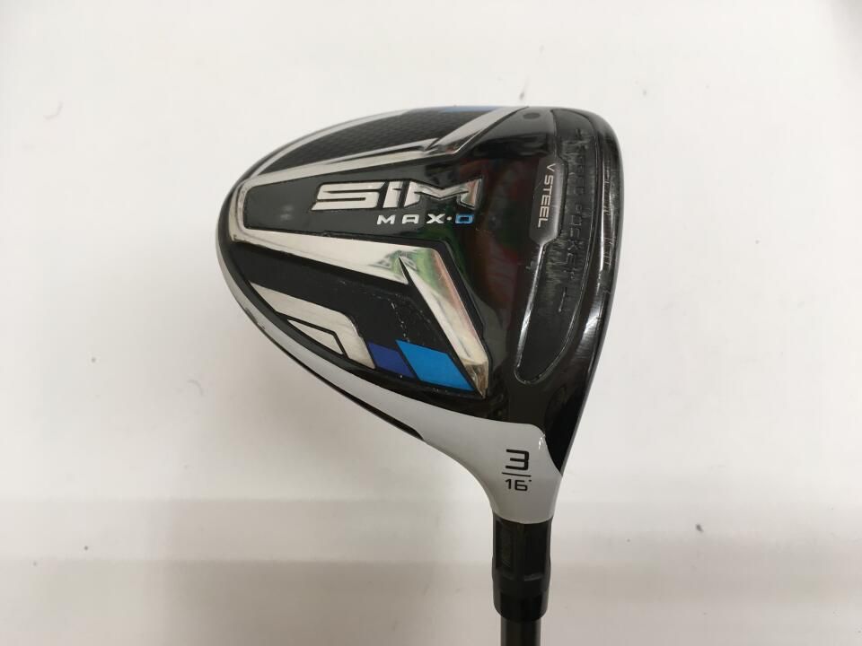 テーラーメイド　SIM MAX-D　16度　TENSEI BLUE TM50　SRフレックス　フェアウェイウッド　中古　ゴルフドゥ！水戸店【最短即日発送】
