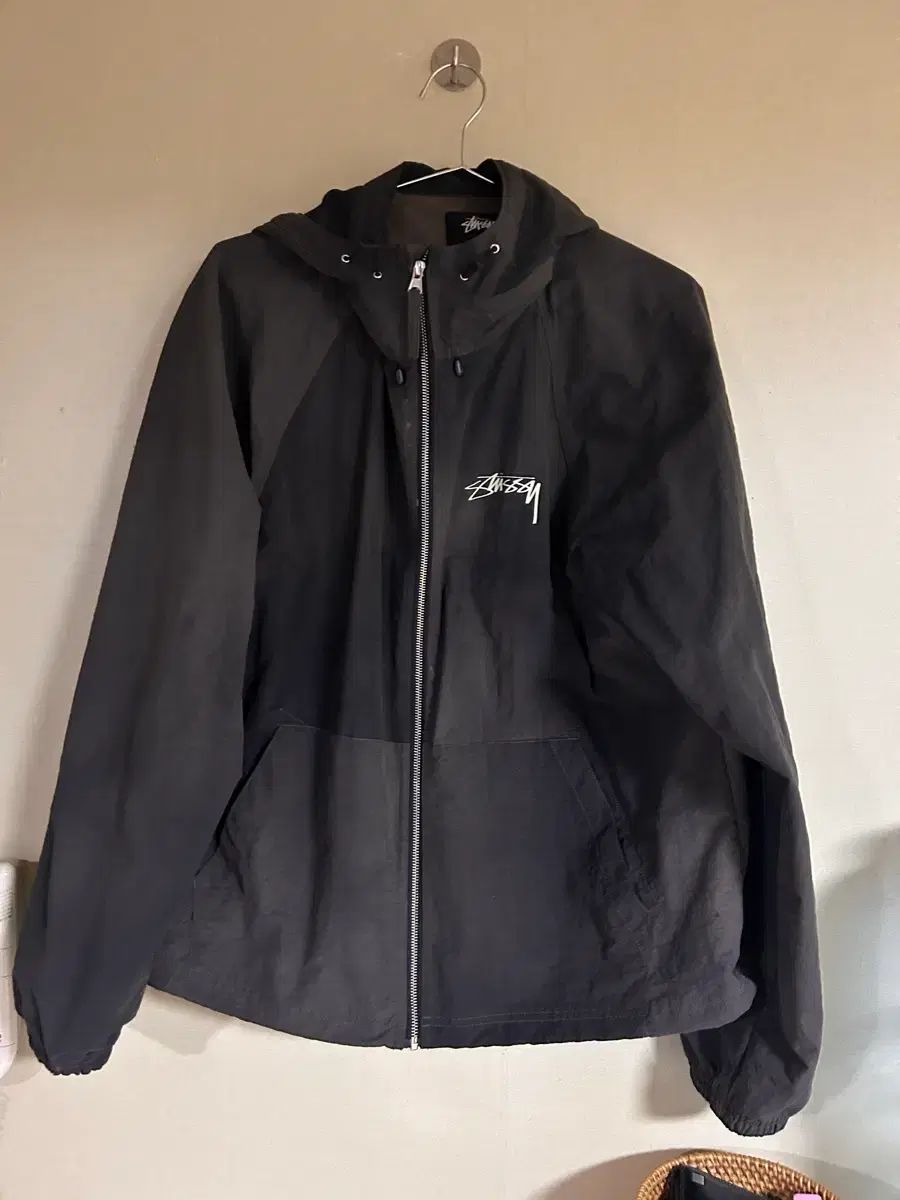 STUSSY ウェーブ DIVE ダイ ビーチ シェル ジャケット ブラック - メルカリ