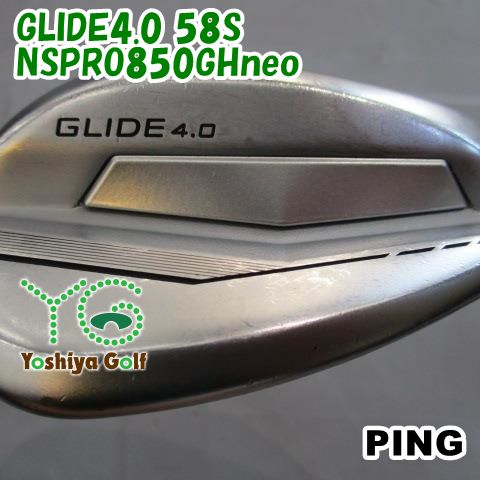 ウェッジ ピン GLIDE4.0 58S/NSPRO850GHneo/R/58[139254]