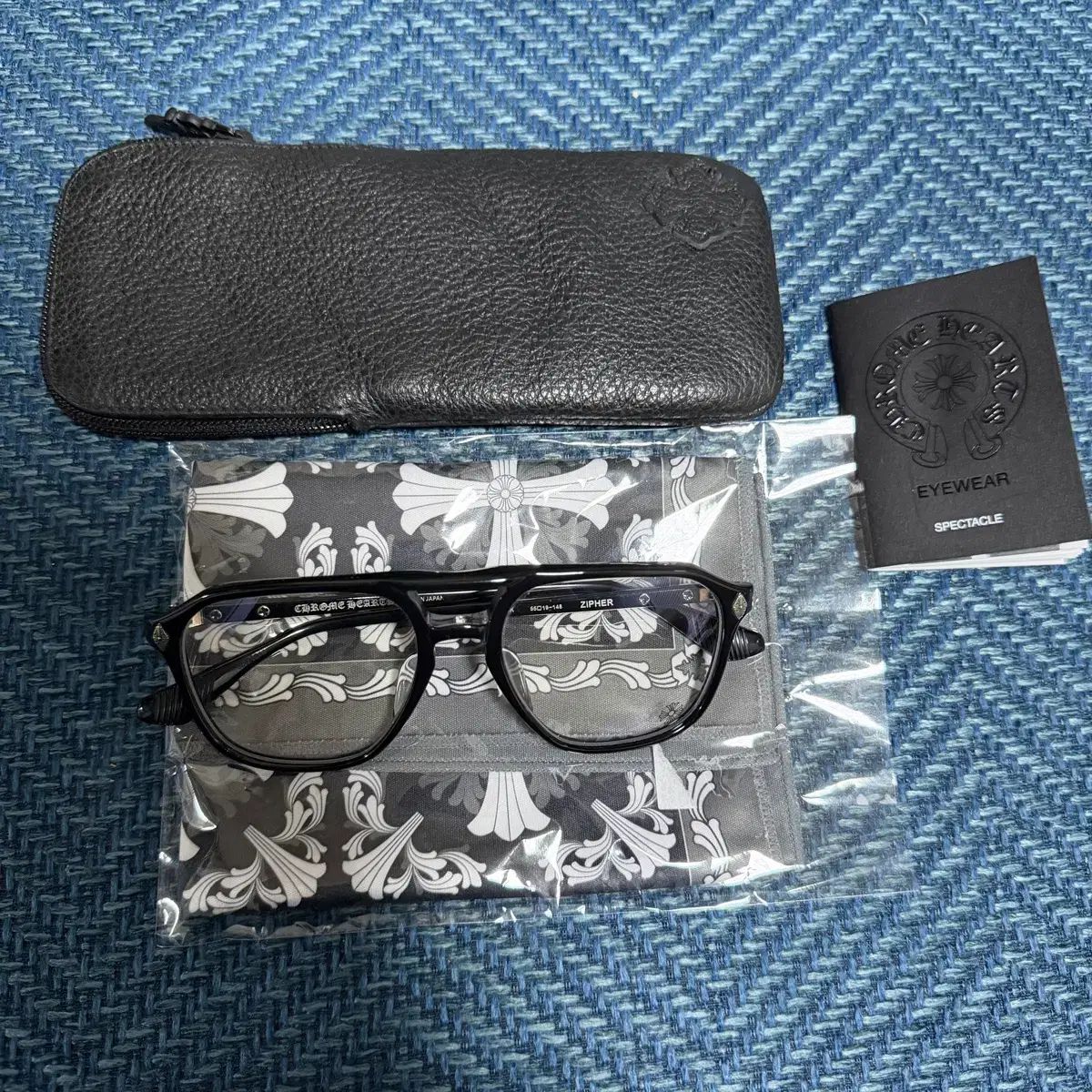 CHROME HEARTS クロムハーツ ジッパー ブラック シルバー