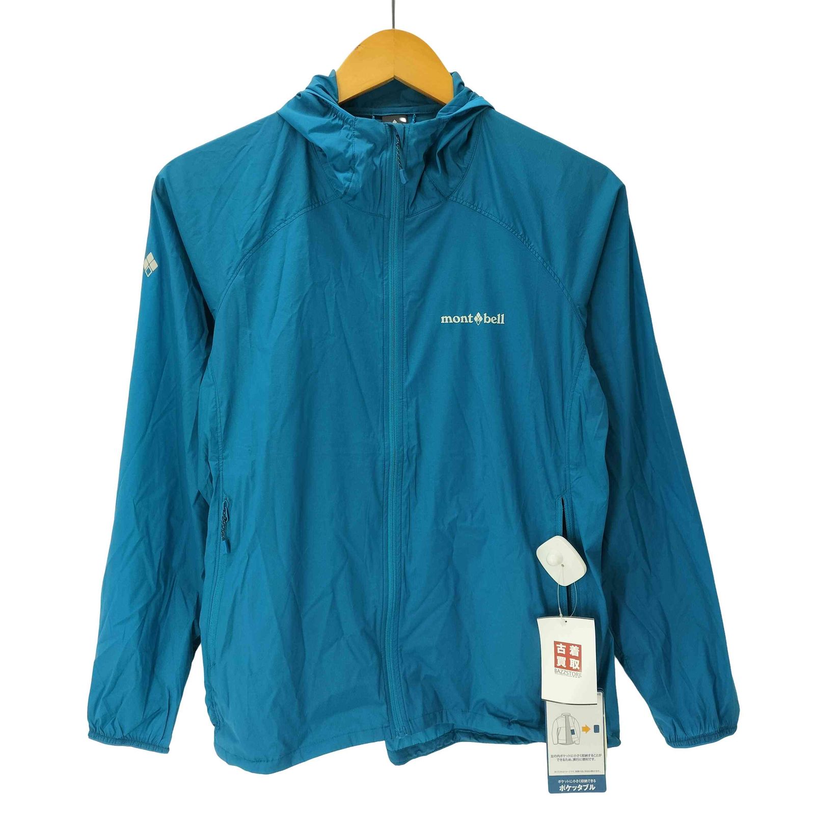 モンベル mont bell U.L.ストレッチ ウインドパーカ ナイロン ジャケット レディース import：M