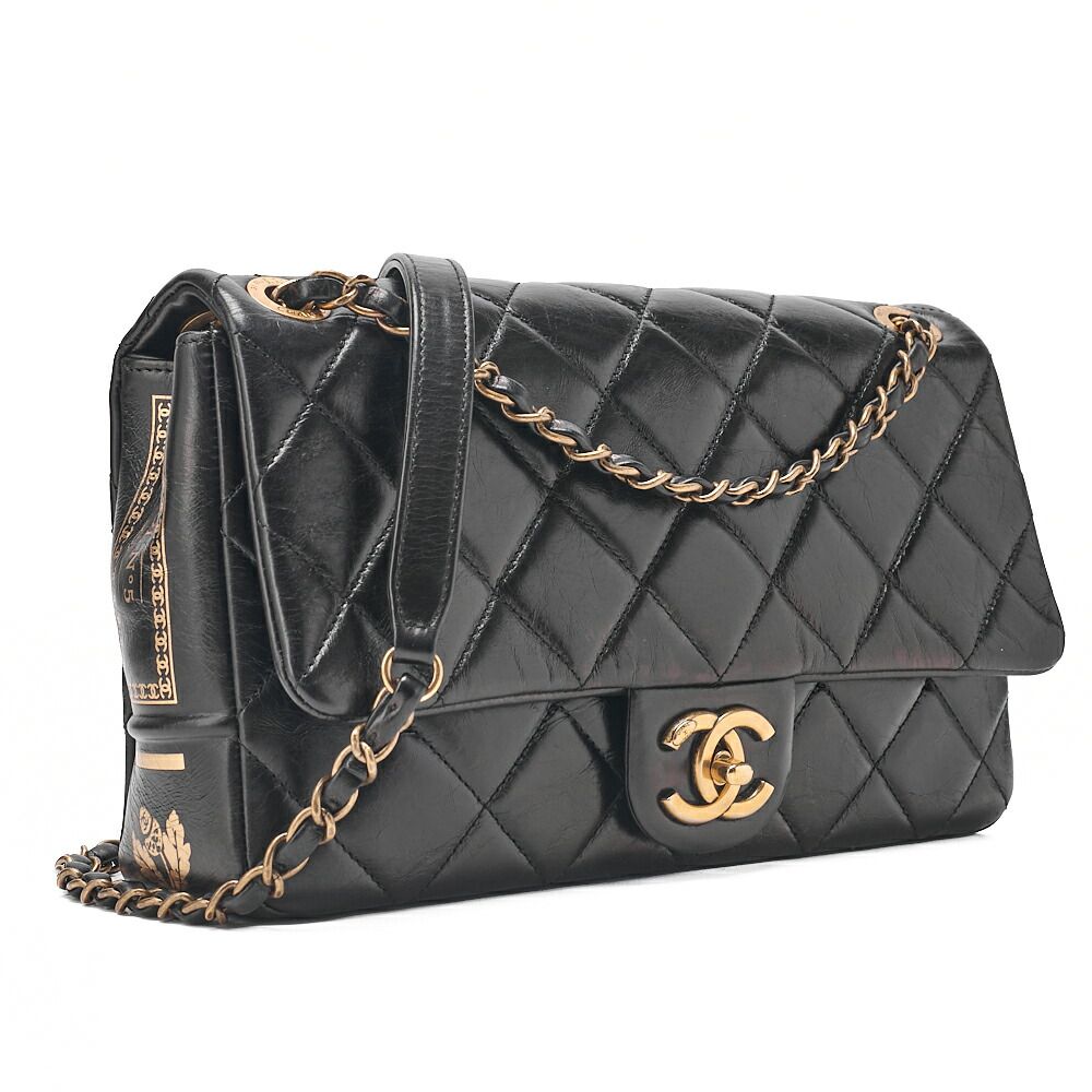 CHANELシャネル ヴィンテージ マトラッセ ゴールド ブローチ CHANEL 
