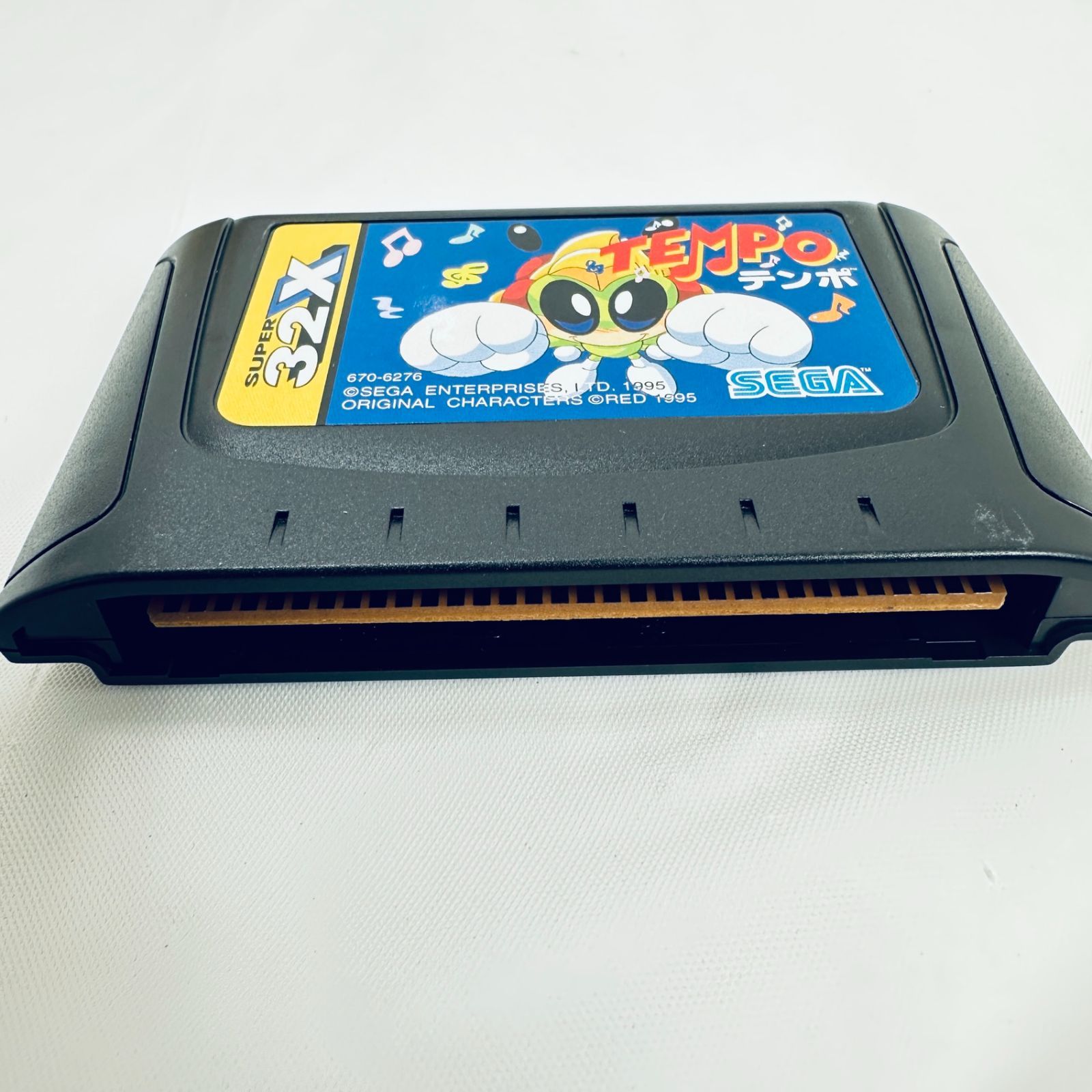 当時品 レア メガドライブ スーパー32X ソフト テンポ TEMPO 説明書